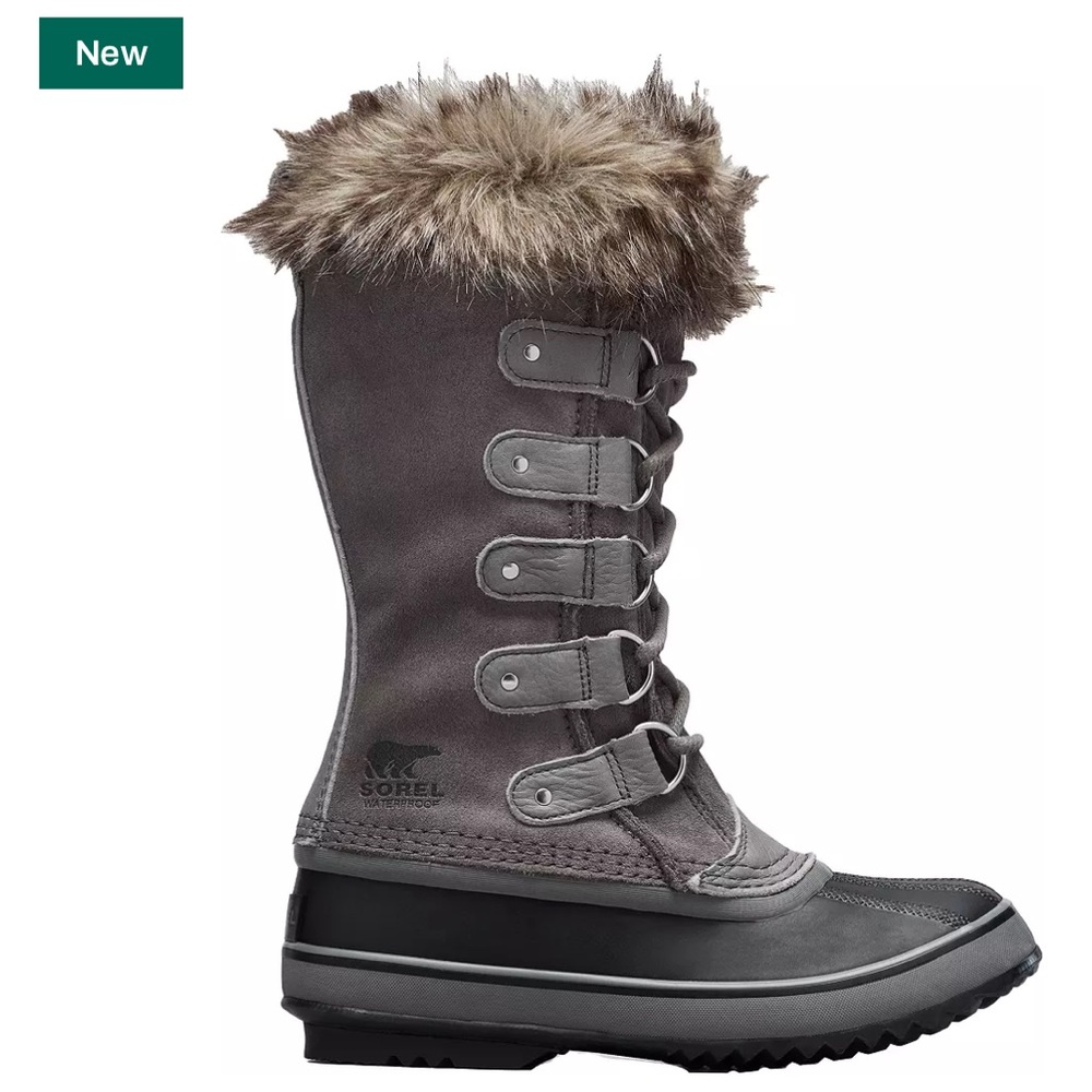 Sorel Women's Black and Gray Winter Boots
Retail $250